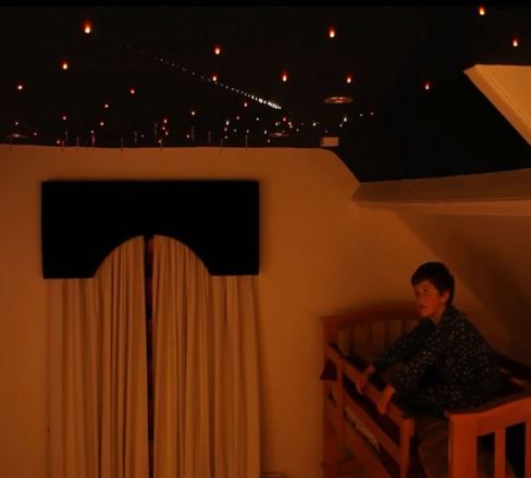 SS112+1 Shooting Star Ceiling UFO Fibre Optic