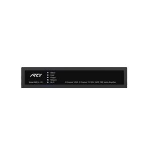 RTI Control AMP-4-125 - 4 Channel 125W 8Ω, 2 Channel 70/100V 250W DSP Matrix Amplifier