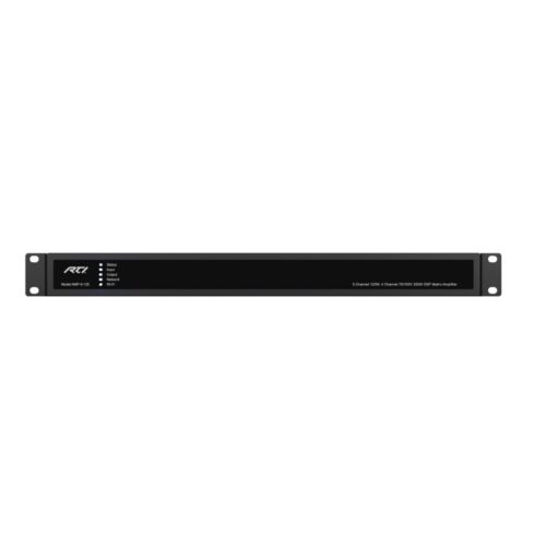 RTI Control AMP-8-125 - 8 Channel 125W 8Ω, 4 Channel 70/100V 250W DSP Matrix Amp