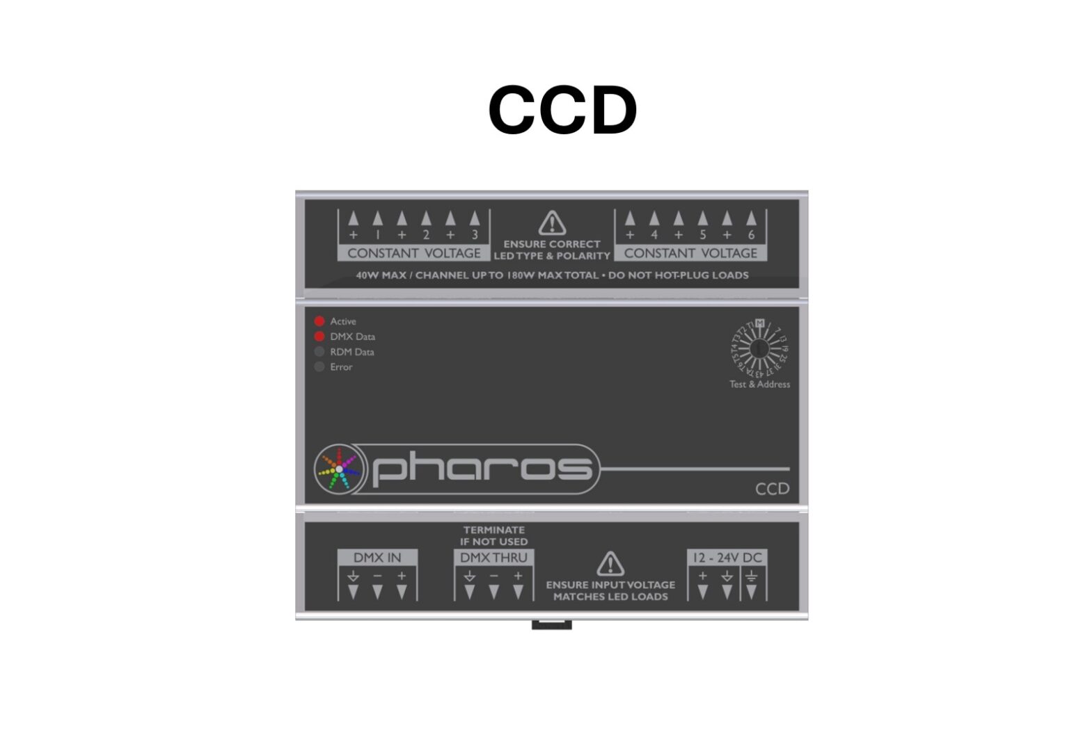 GHS special projects PHAROS lighting CCD Pharos Controls CCD Constant Current - Image 1