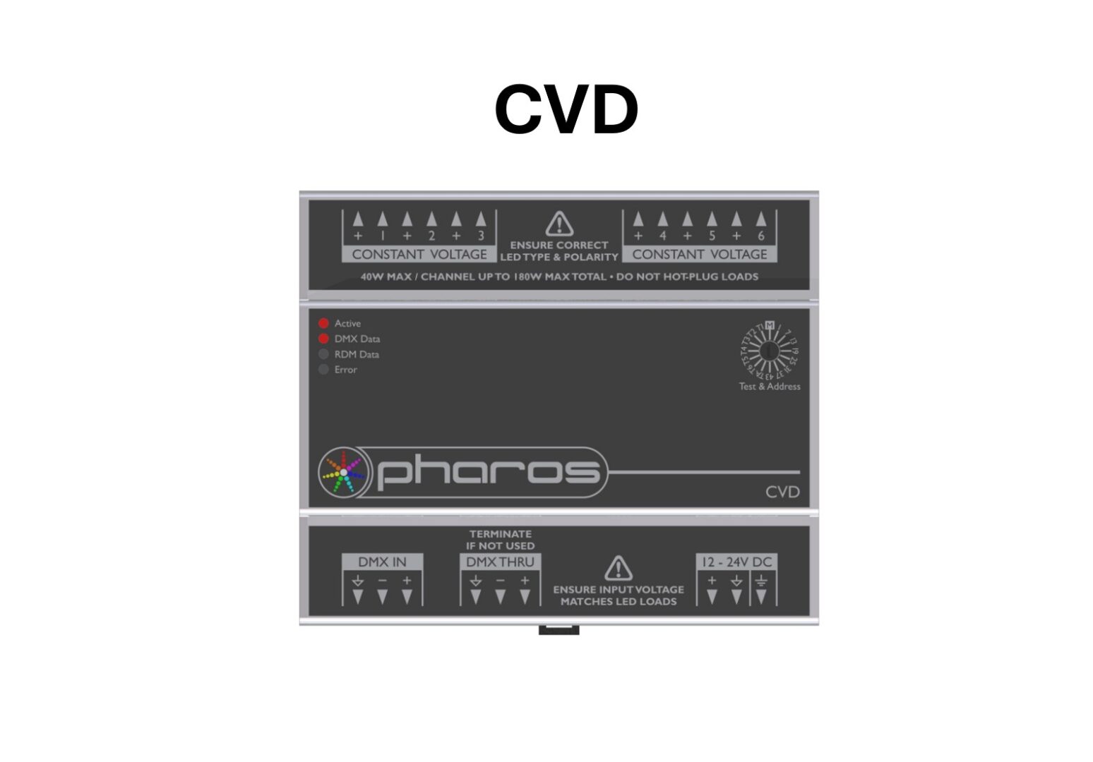 GHS special projects PHAROS lighting CVD Pharos Controls CVD Constant Voltage - Image 1