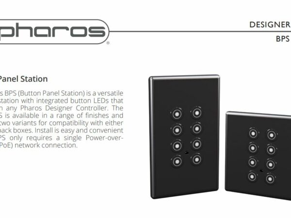 Pharos Controls BPS 8-button station