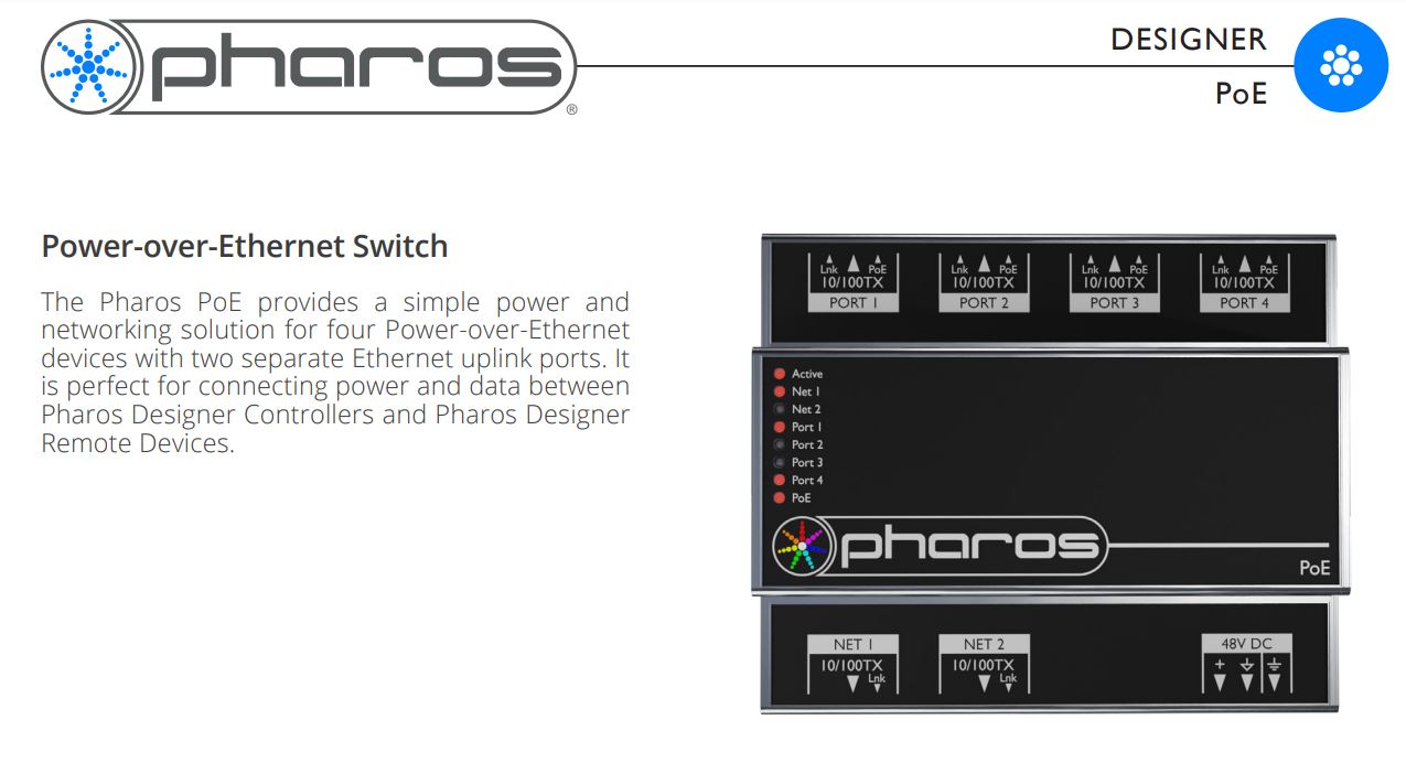 Pharos Designer PoE