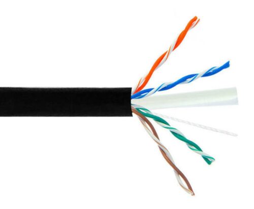 ICE Network Cat 6 Direct Burial Outdoor Shielded 1000 Feet Cable