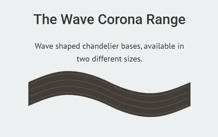 UFO Fibre Optic Corona Wave Effect Chandelier - Image 3