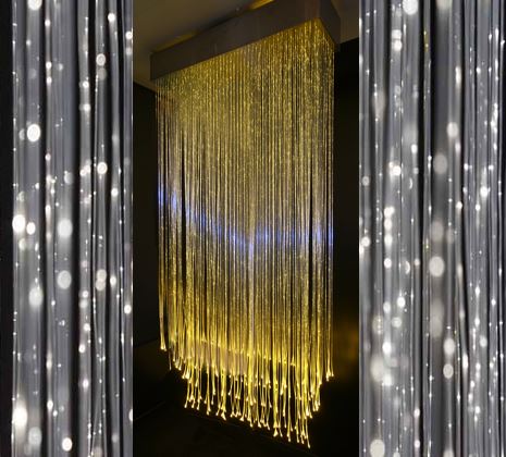 Fibre Optic Corona Wave Effect Chandelier - Image 4