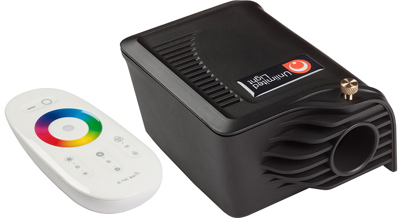 UFO Fibre Optic Corona Wave Effect Chandelier - Image 2