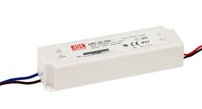 MEANWELL LPC-35 Series Constant Current Non-dim LED Driver