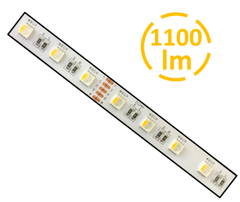 19.2 Watt per Metre 24volt QL PRO Series RGBW LED Ribbon Tape