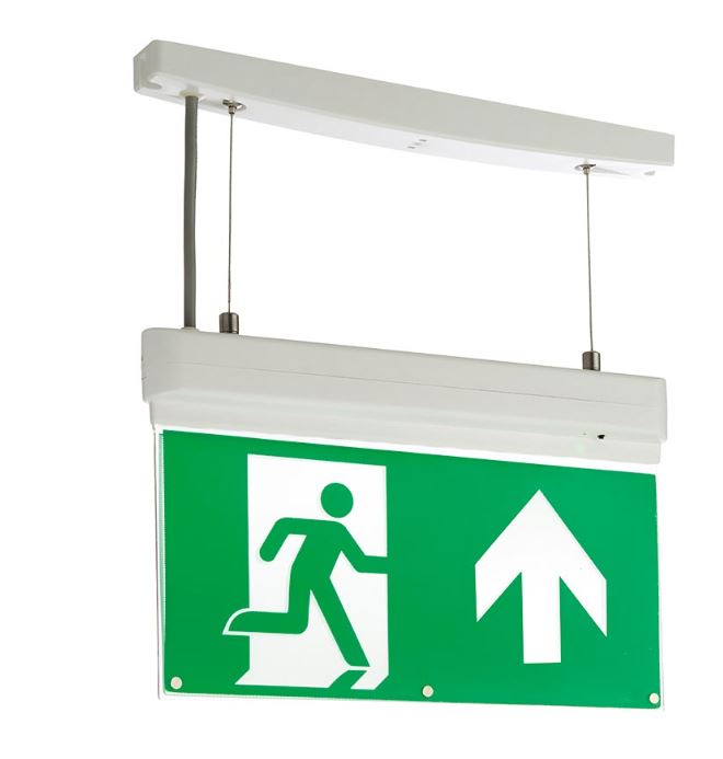 Emergency Lighting LED Sign 72644 Versatile 4in1 1W