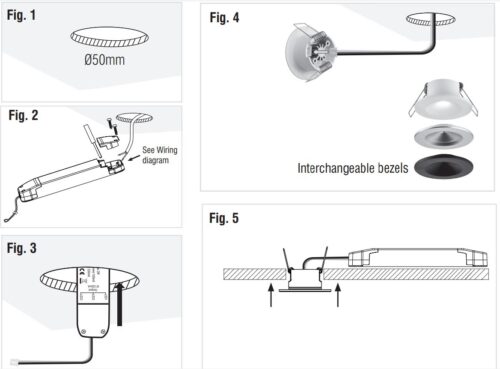 Emergency SightPRO Downlight 2W 6500K - Image 3