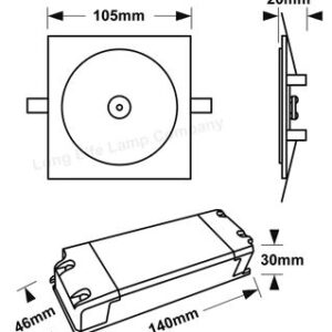 Emergency Downlight EMLO4D LED Non-Maintained - Image 2