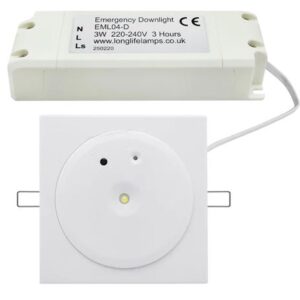 Emergency Downlight EMLO4D LED Non-Maintained