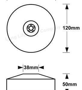 Emergency Downlight EMLO5D Surface Mount LED Maintained - Image 2