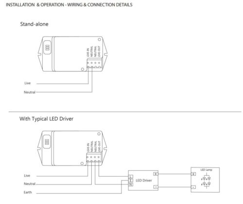 One-LUX ONE-SENSE OS-5.8C – CASAMBI Microwave Sensor - Image 4