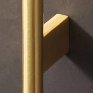 DEC005 Art Deco Brass Style K9 Crystal Wall Light - Image 3