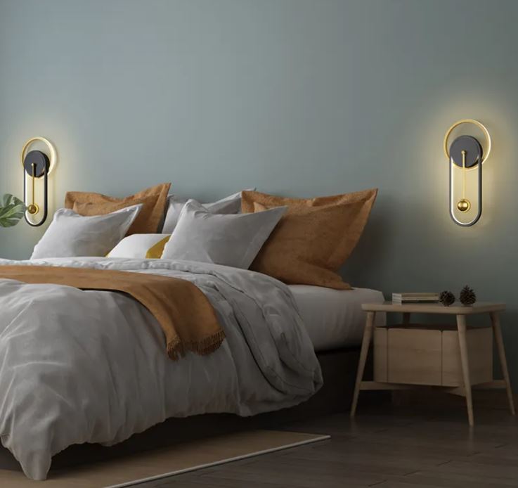 DEC010 ART DECO BRASS STYLE WALL LIGHT - Image 3