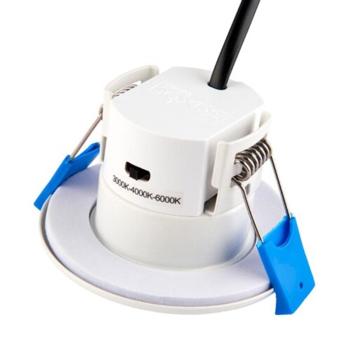 5W SAXBY Fire Rated ShieldECO CCT IP65 Downlight 92751 - Image 3