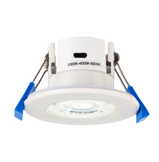 GHS special Projects saxby down light 109804 5W SAXBY Fire Rated ShieldECO CCT IP65 Downlight 92751 - Image 1