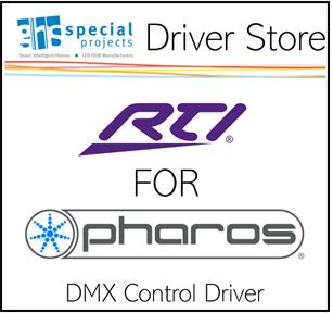 RTI PHAROS DMX DRIVER