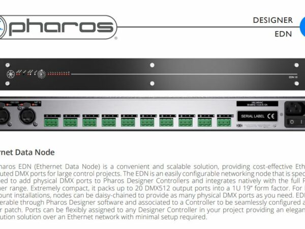 Pharos Designer EDN Ethernet Data Node