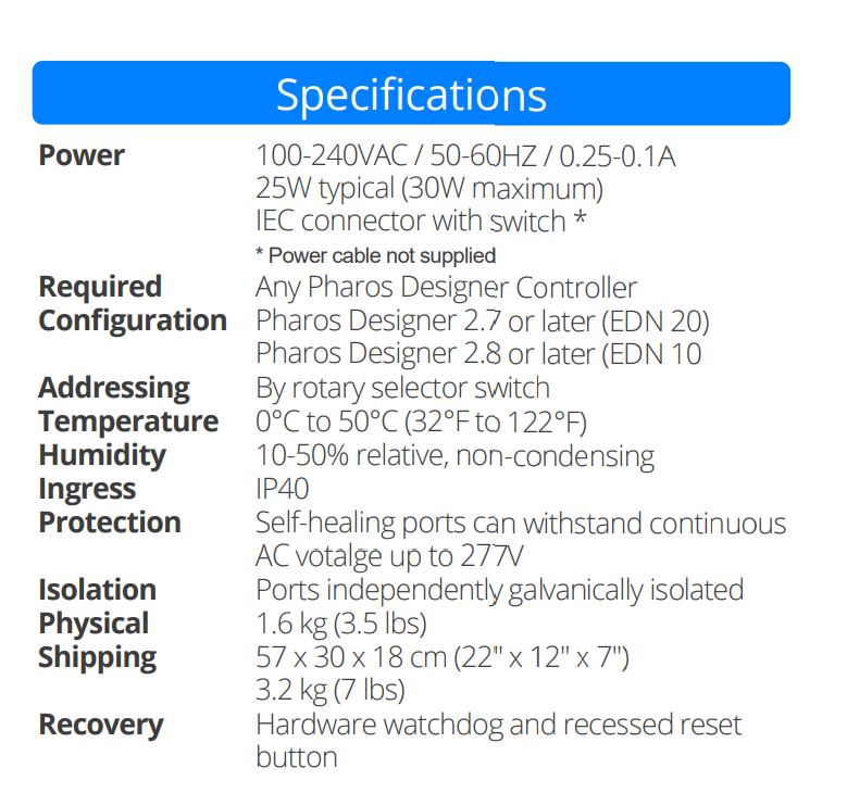 Pharos Designer EDN Ethernet Data Node - Image 6