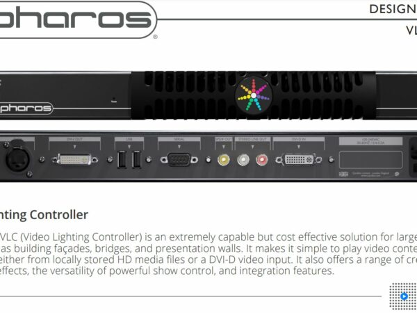 Pharos Designer VLC Lighting Controller