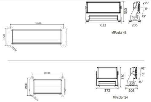STUDIO DUE Wall washer: MPCOLOR 96 RGBW (it.194010) - Image 3