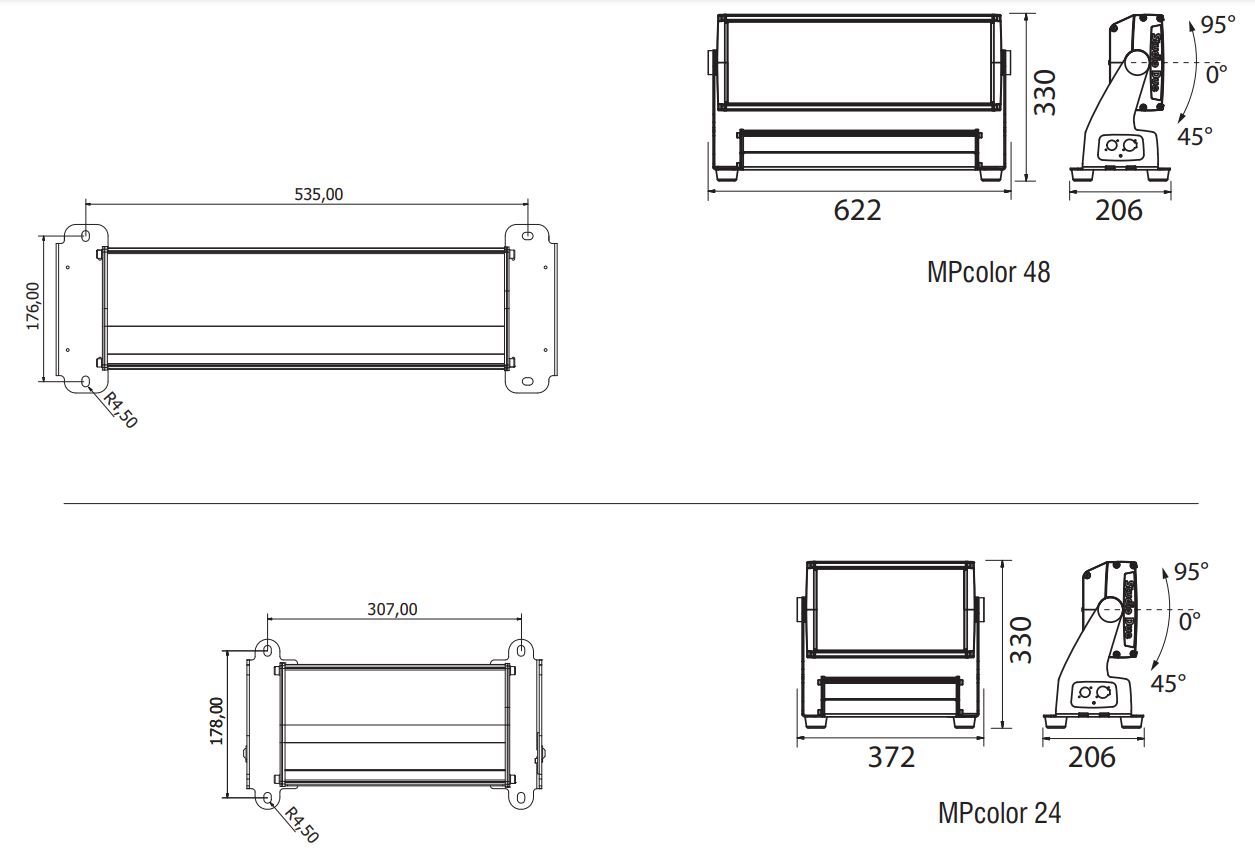 STUDIO DUE Wall washer: MPCOLOR 96 RGBW (it.194010) - Image 3