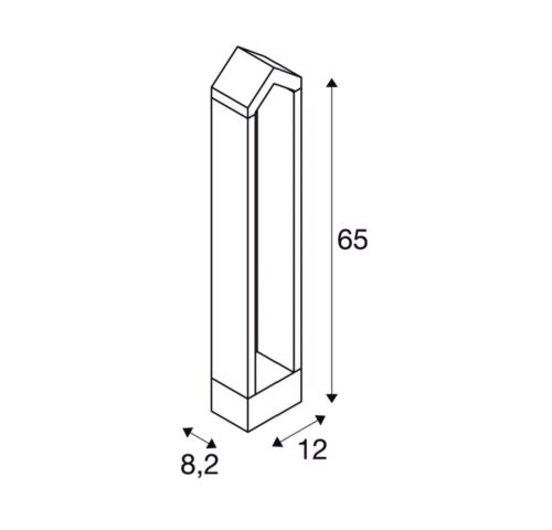 RASCALI 45 Pole LED Outdoor Floor Stand - Image 2