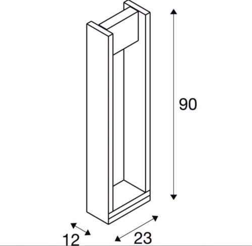QUAD POLE Outdoor LED Floor Stand 3000K Anthracite - Image 5