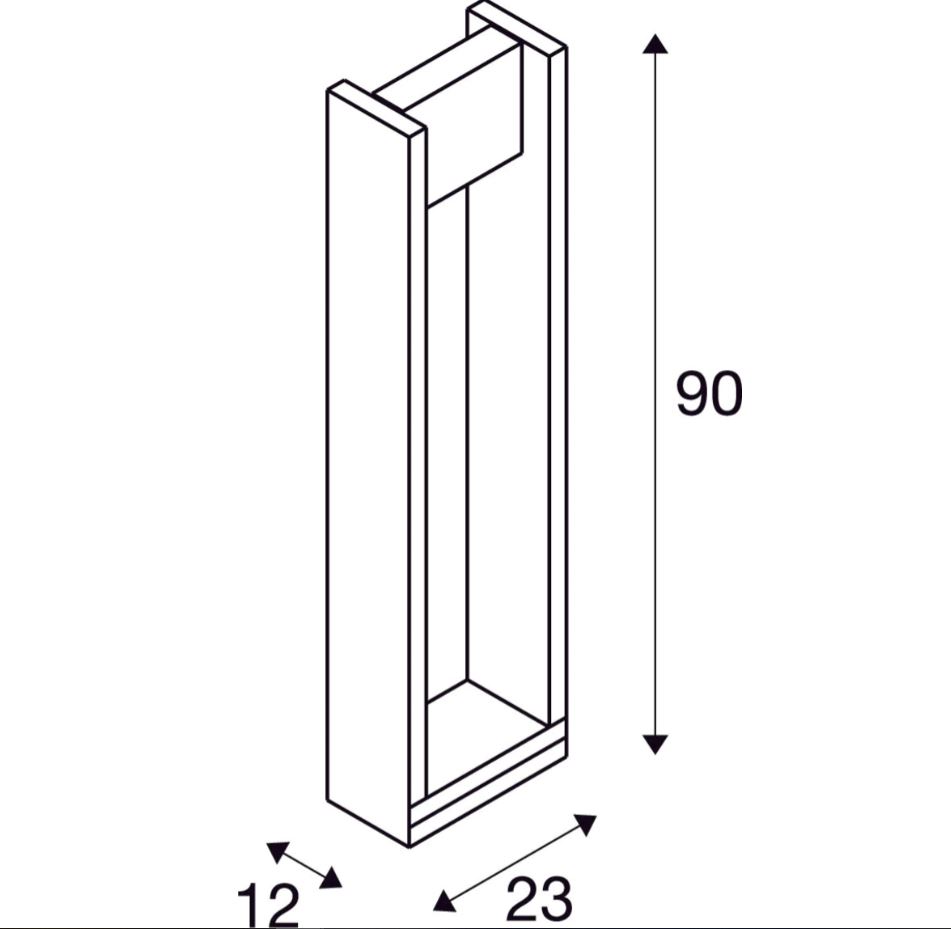 QUAD POLE Outdoor LED floor stand 3000K anthracite - Image 5