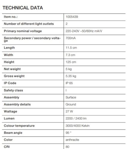 ESKINA FRAME 125 FL Outdoor LED floor light - Image 6