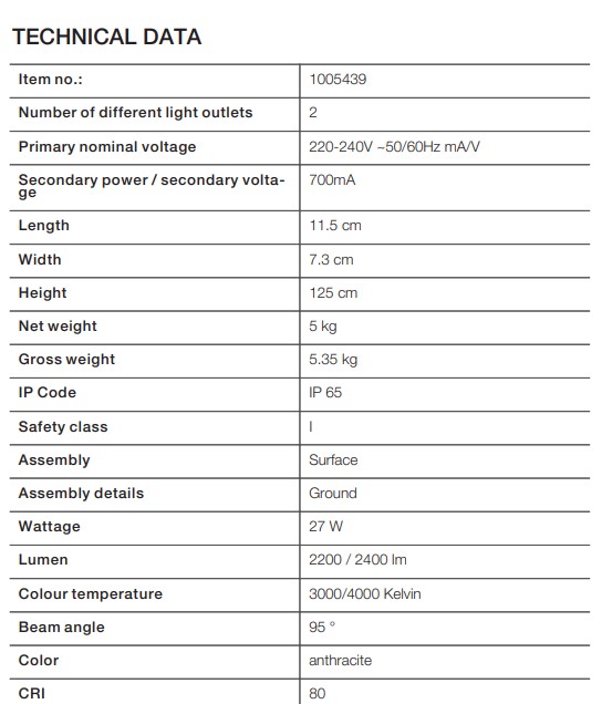 ESKINA FRAME 125 FL outdoor LED floor light - Image 6