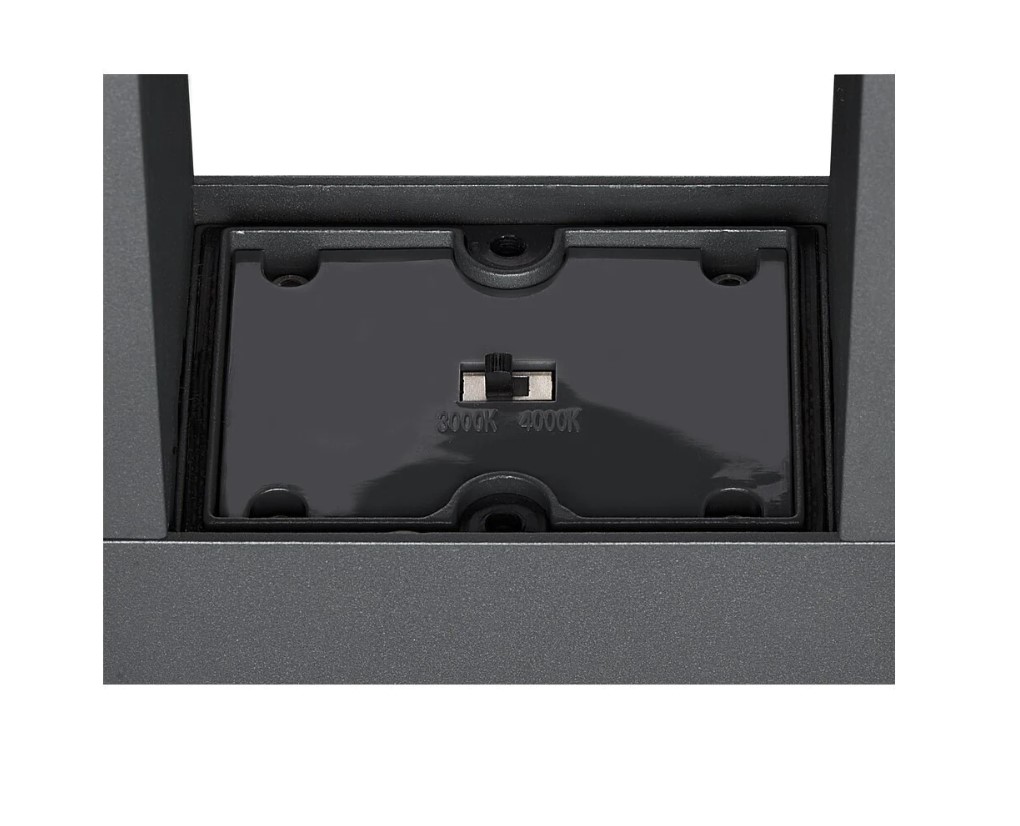 ESKINA FRAME 175 Pole double anthracite free-standing lamp 27W 3000/4000K 95° - Image 5