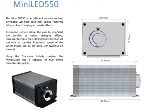 Mini 100 Fibre Optics Stars Ceiling Kit - Image 6