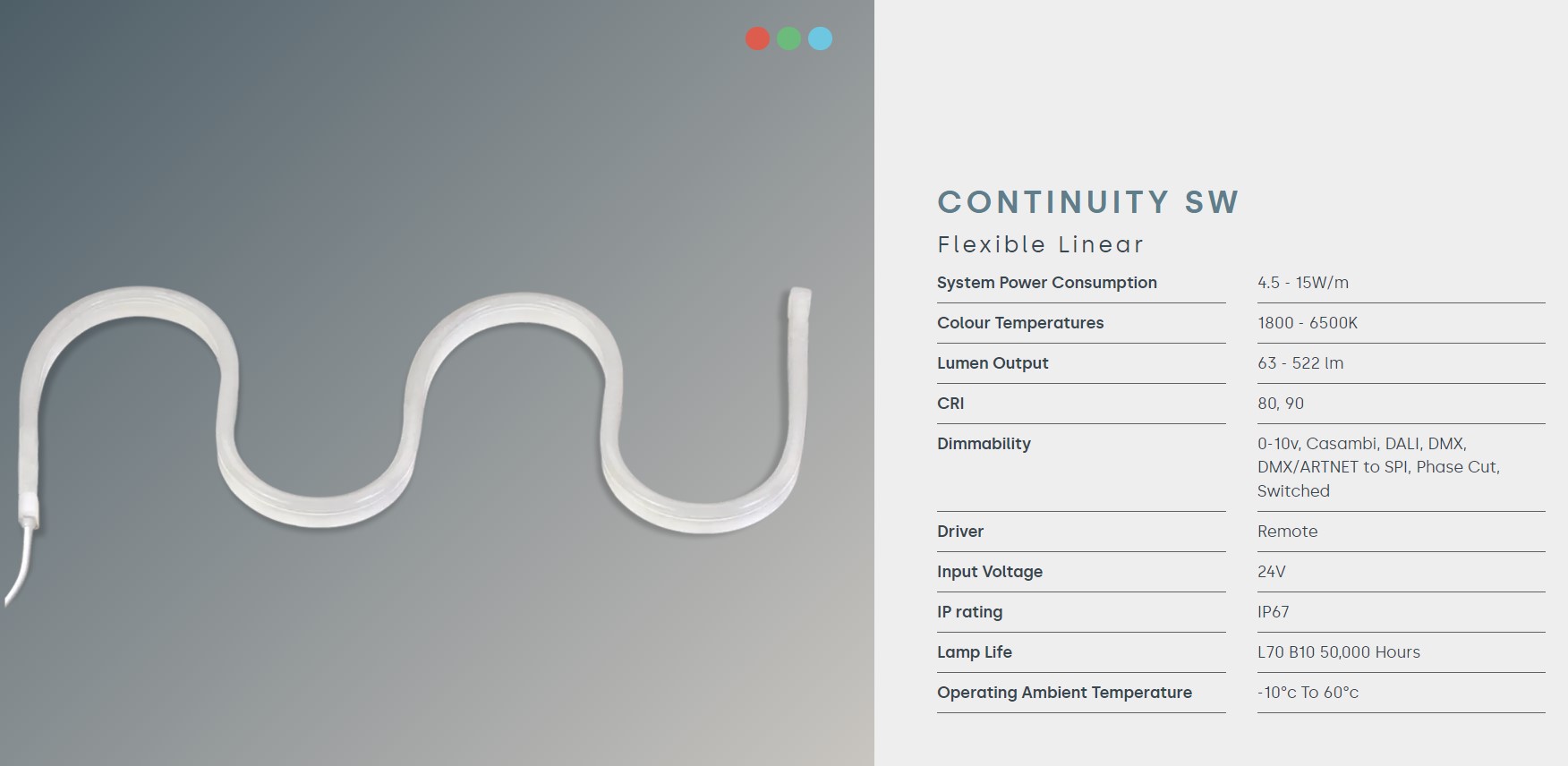TRYKA CONTINUITY SW Flexible Linear - Image 3