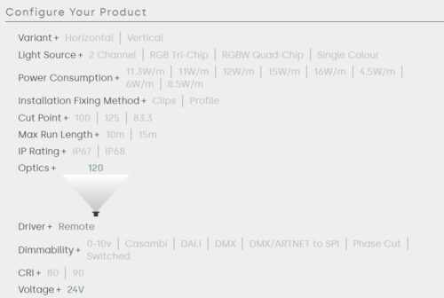 TRYKA Continuity T Flexible Linear - Image 3