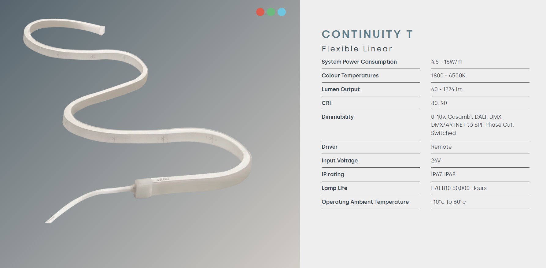 TRYKA CONTINUITY T Flexible Linear - Image 2