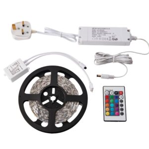 24W Flexline LED 12V 5m Ribbon Tape Kit RGB