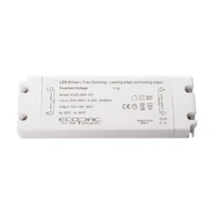 Ecopac ELED-60P-T 60W Mains Trailing Edge Triac-Dimmable CV LED Drivers