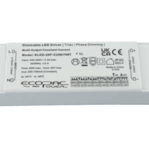 ELED-20P-C250/700T Series Triac Dimmable Constant Current LED Drivers
