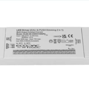 ELED-60-C600/2100DP2 DALI2 Dimmable Constant Current LED Driver