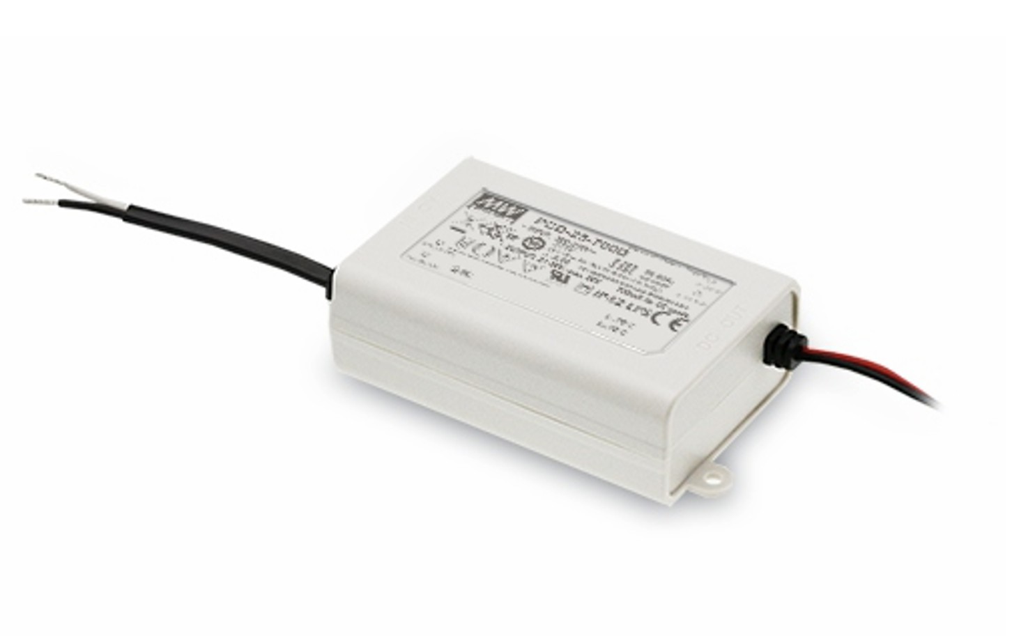 Mean Well PCD-25 LED Driver – 25W TRIAC Dimmable Constant Current Drivers