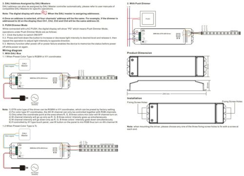 DALI SRP-2309-24-96CVF Powered Decoder 96W RGBW Constant Voltage - Image 4