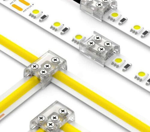 LED Screw Clip Ribbon Tape Solderless Connectors - Image 4