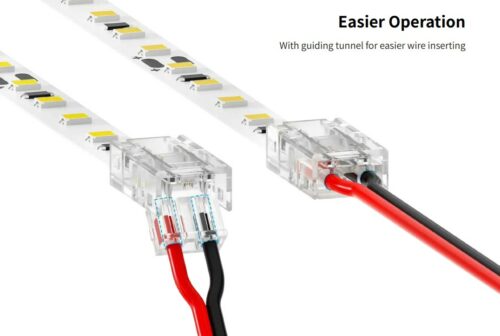 LED Maxi Clip Ribbon Tape Solderless Connectors - Image 4