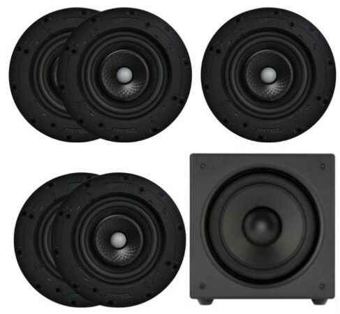 Sonance K1 In-Ceiling Cinema Bundle With VX66Rs Round Speakers and S10i Active Subwoofer
