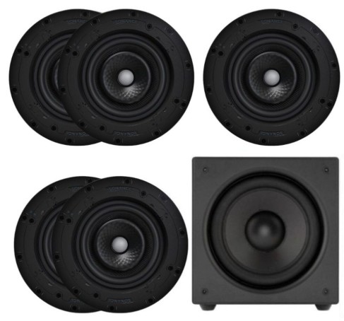 Sonance K1 In-Ceiling Cinema Bundle With VX66Rs Round Speakers and S10i Active Subwoofer