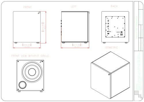 Sonance i12 Impact 12" Cabinet Subwoofer - Image 2